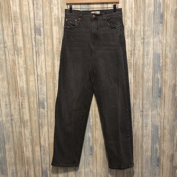 NWOT ARDENE high rise baggy black jeans | Size 11 - Picture 7 of 10
